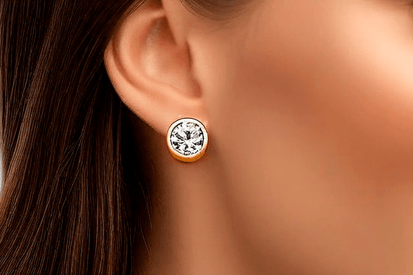 Diamond Drop Earrings